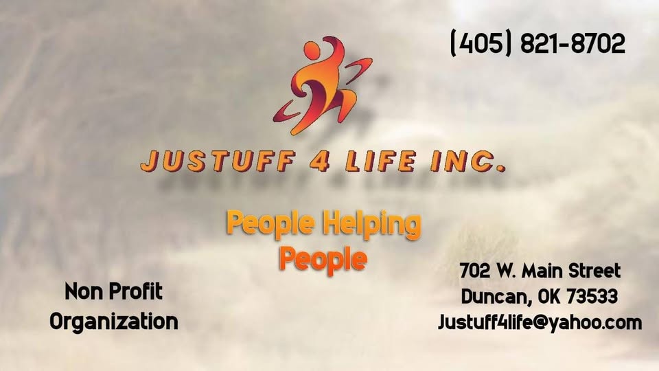 Justuff 4 Life Logo